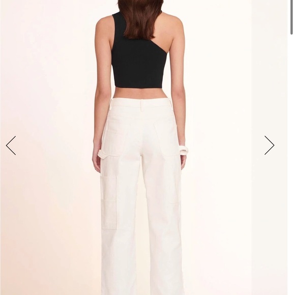 Staud white painter pants - Picture 4 of 5